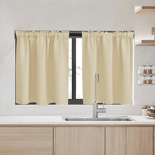 RYB HOME Small Window Curtains - Image 2
