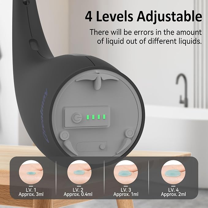 Adjustable Automatic Soap Dispenser Touchless, 4 Adjustable Levels Touchless - Image 6