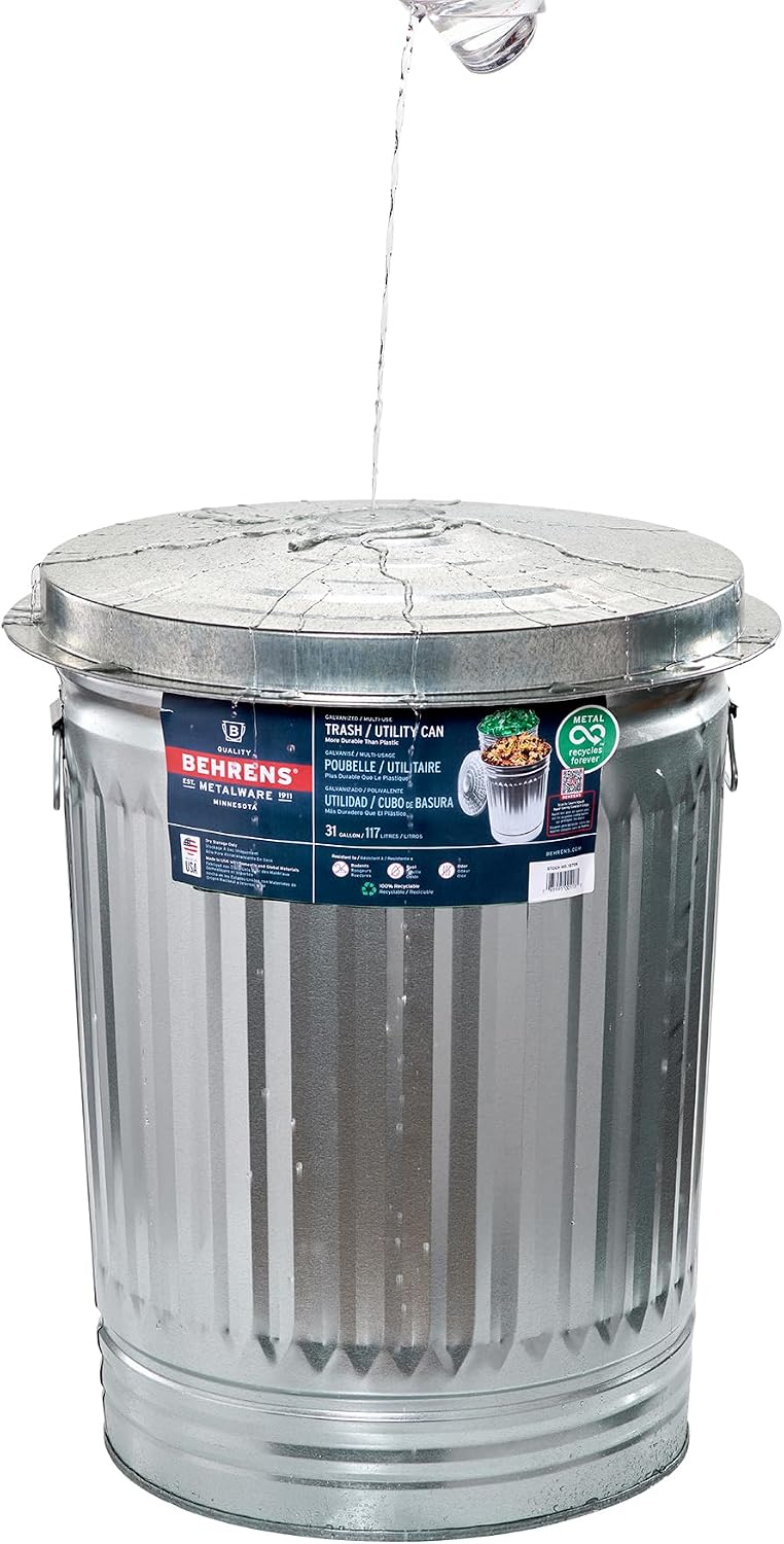 Behrens Infinity Replacement Lid for 31-Gallon Trash Can