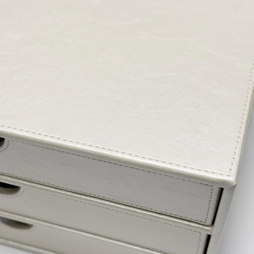 UnionBasic Document Organizer, 3-Drawer File Cabinet Document Storage Box, Of...