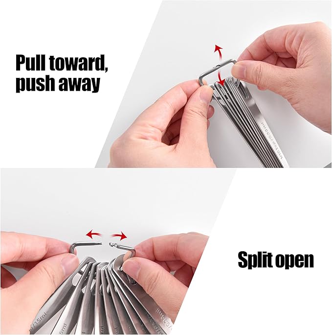 Doosu Measuring Spoons Set of 5-18/8 Stainless Steel Heavy Duty Teaspoons - Image 9