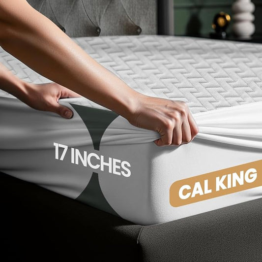 Utopia Bedding Waterproof Mattress Protector California King Size, Premium 3D - Image 2