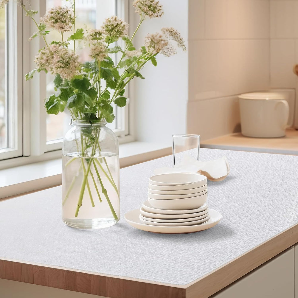 Drawer Liner and Shelf Liner for Kitchen Cabinets Non Adhesive Strong Grip Ca...