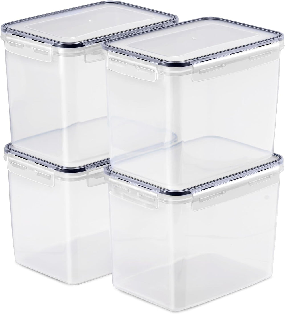 Sorbus Air Tight Pantry Storage Containers, with Lids (4 Pack)