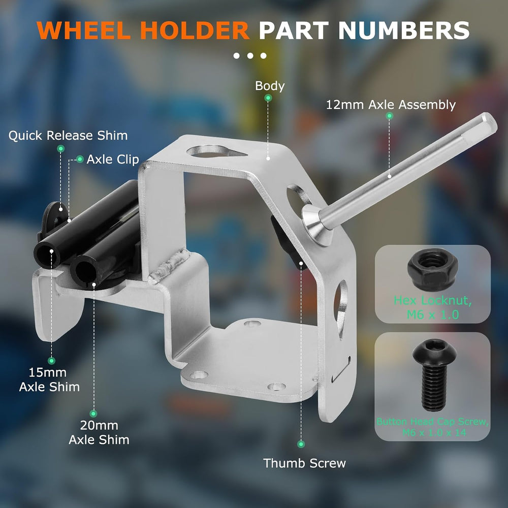 Upgrade Bicycle Wheel Holder, Bicycle Tire Repair Stand