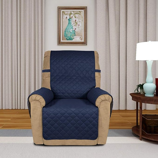 PureFit Reversible Quilted Sofa Cover, Water Resistant Slipcover Furniture - Image 2