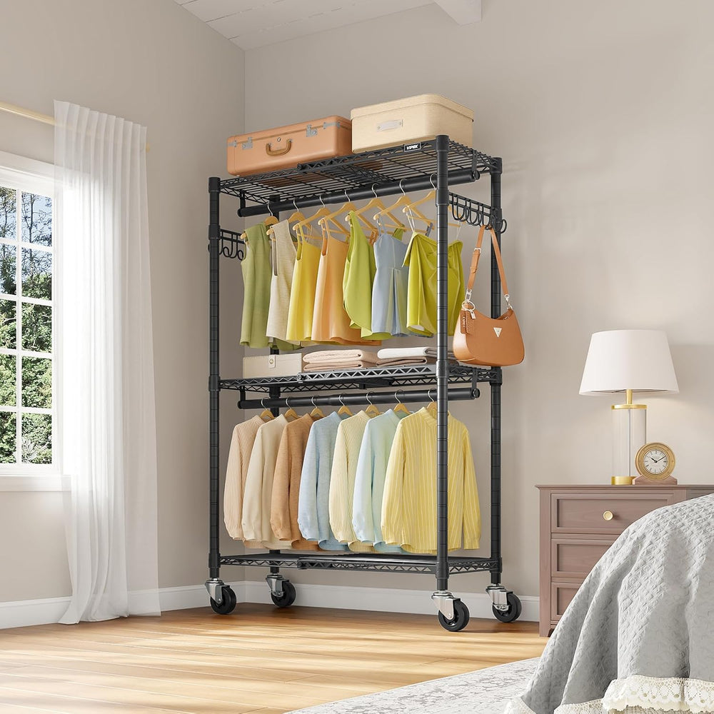VIPEK R2X Expandable Portable Closet for Hanging Clothes Rolling Rack