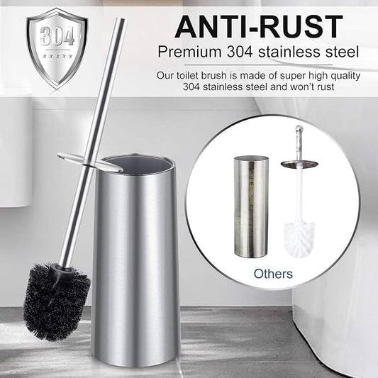 Toilet Brush and Holder, 2 Pack Toilet Brush - Image 2
