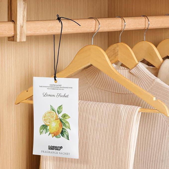 MYARO 12 Packs Lemon Scented Sachets - Image 5