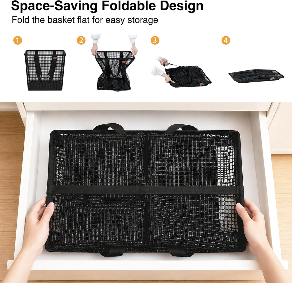 STO STO 3-in-1 Laundry Cart with Hanging Rack, Slim Space-Saving Rolling Laun...