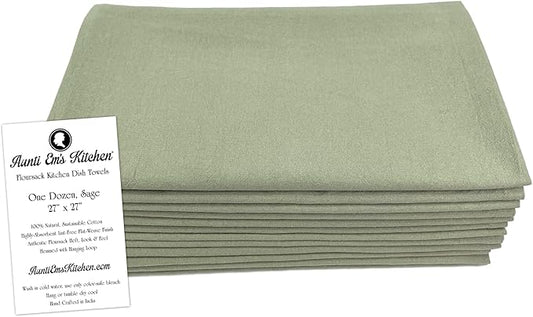 Aunti Em's Kitchen Flour Sack Dish Towels - Image 2