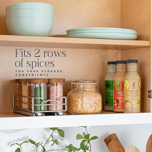 Pull Out Cabinet Organizer for Spices, Cans - Image 2