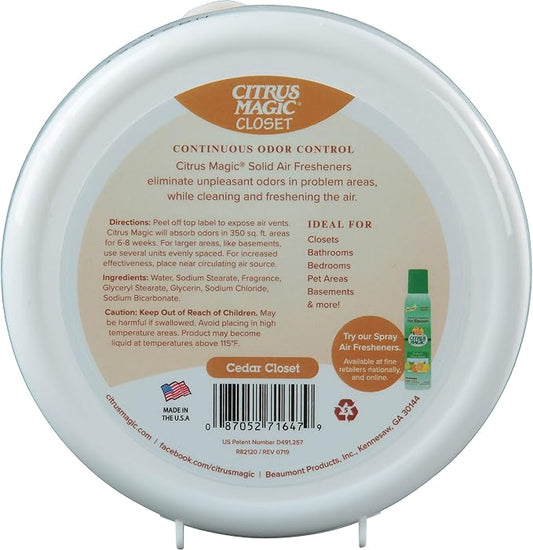 Citrus Magic Odor Absorbing Solid Air Freshener - Image 2