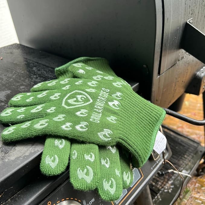 Grill Armor Oven Gloves 932°F Extreme Heat & Cut Resistant Oven Mitts - Image 9