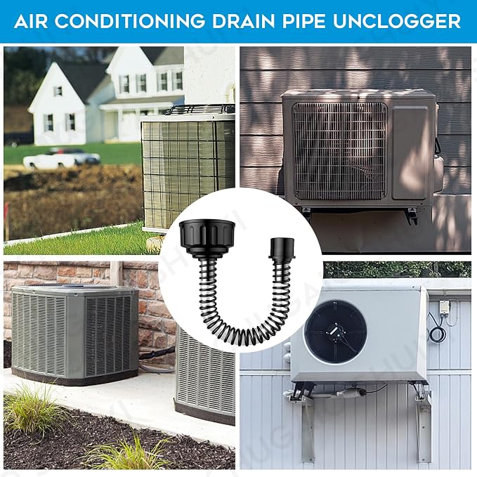 AC Drain Line Cleaner;AC Drain Line Cleaner Adapter Evacuates & Unclog AC Drain - Image 7