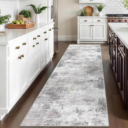 IOHOUZE Abstract Runner Rug 3x10 Ft Washable Runners - Image 2