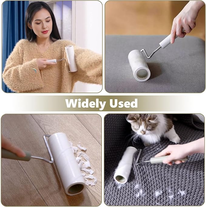 Extra Sticky Large Surface Lint Roller, 6.3'' Giant Lint Roller - Image 6