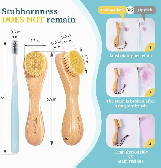 BFWood 2PCS Laundry Stain Brush - Image 2