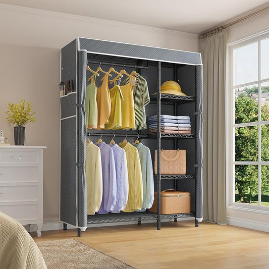 VIPEK V7C Garment Racks with Cover Portable Closets - Image 2