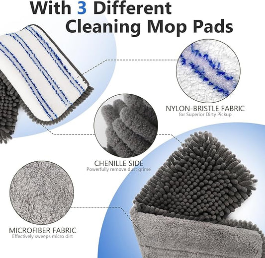 Masthome Microfiber Mops for Floor Cleaning, Dust Mop - Image 2