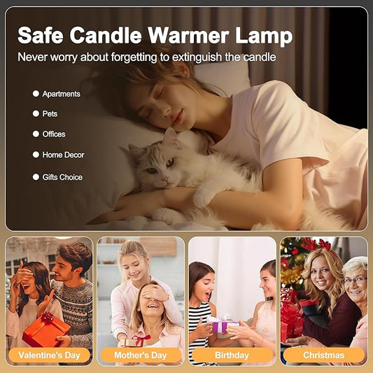 Candle Warmer lamp with Timer & Dimmer Birthday Gifts - Image 2