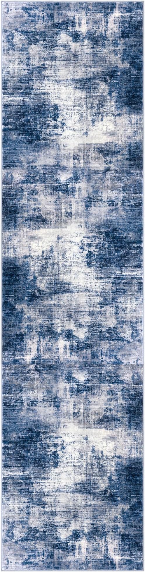 IOHOUZE Abstract Runner Rug 2x8 Ft Washable Runners - Image 9