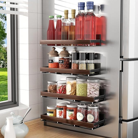 Walnut Magnetic Spice organizer - Image 2