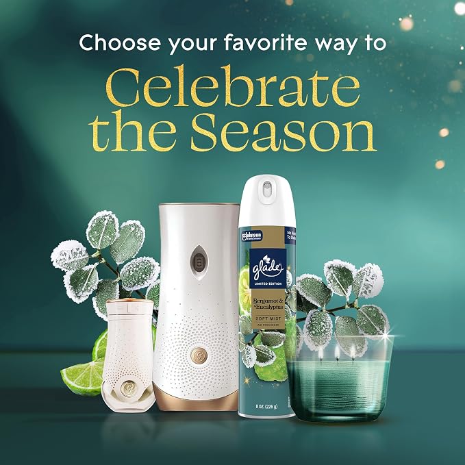 Glade PlugIns Refills Air Freshener, Bergamot & Eucalyptus, Scented and - Image 7