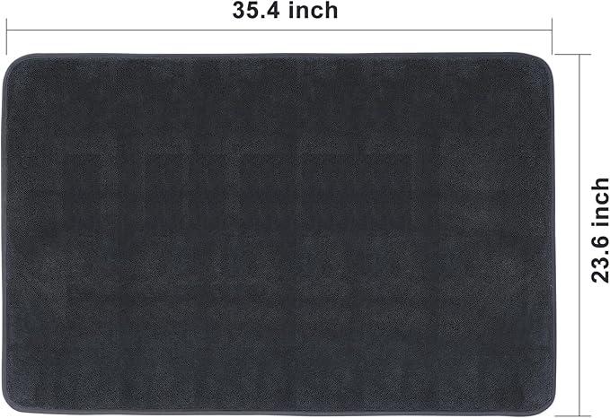 JOYMOOP Microfiber Towels for Cars, 35.4" x 23.6" Car Drying Towel, Dark Gray - Image 9