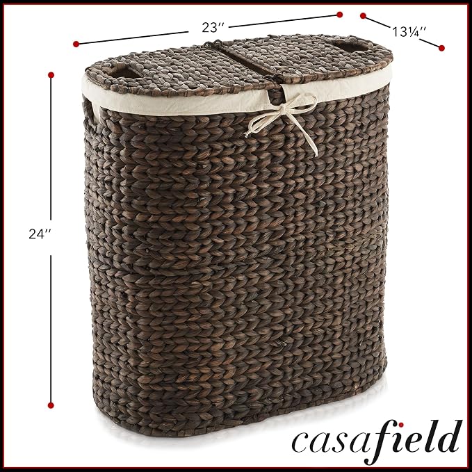 Casafield Oval Laundry Hamper - Image 7
