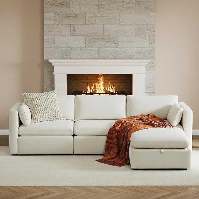 CHITA Oversized Modular Sectional Sofa, FSC Certified L Shaped Sectional Couches - Image 9