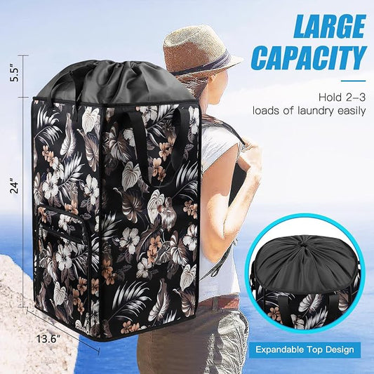 Bukere Laundry Backpack Bag for College Students Dorm Room Essentials, Extra - Image 2