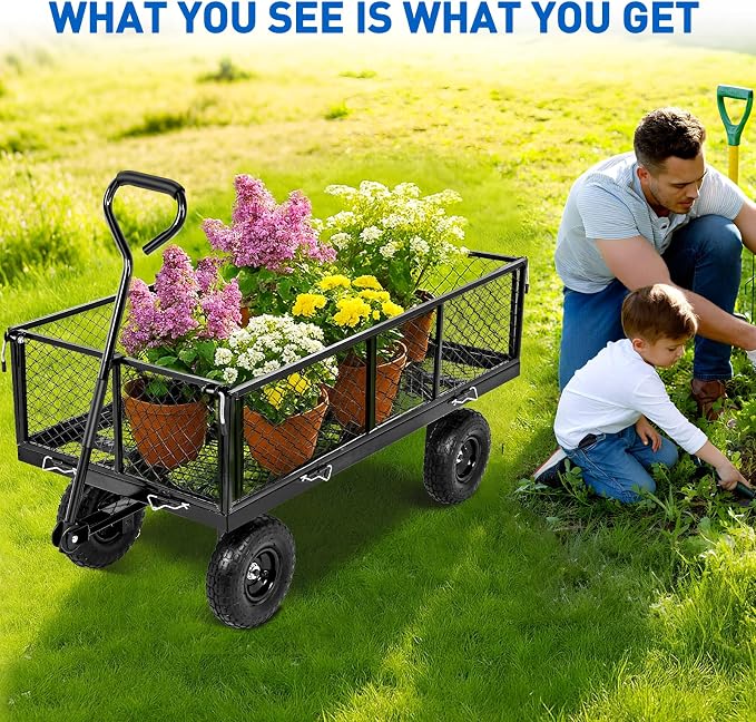 Yesker Steel Garden Carts - Image 7