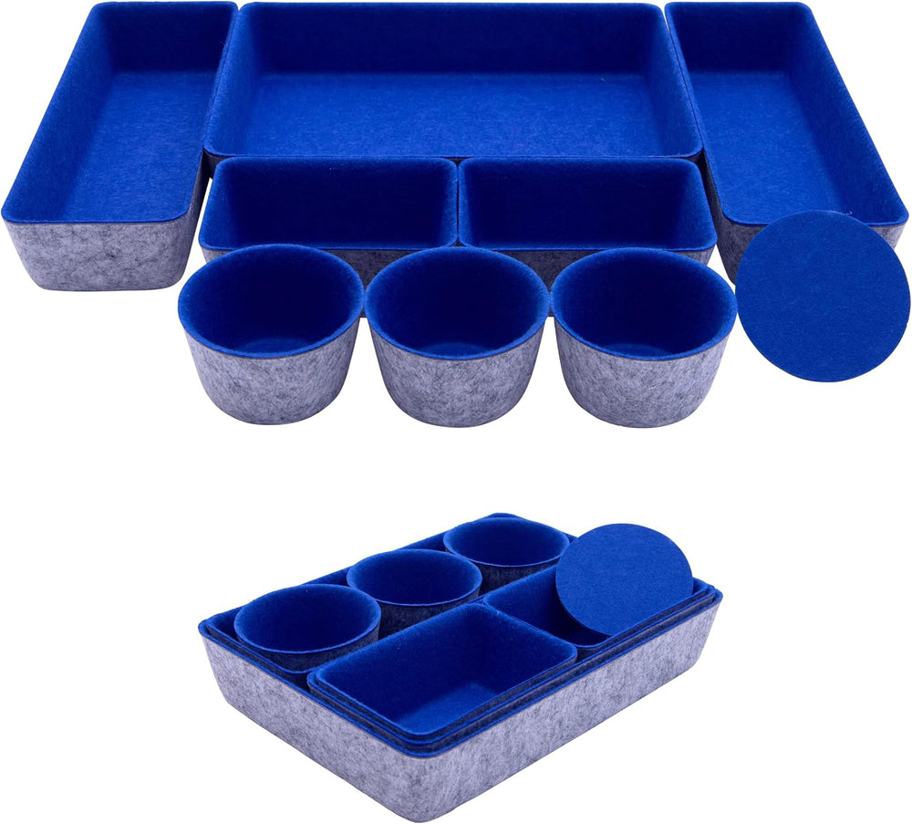 Teeo - Felt Drawer Organizer - Desk Accessories - Office Organization - Kitch...