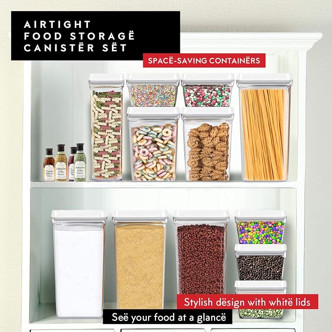 DWËLLZA KITCHEN Large Airtight Food Storage Containers
