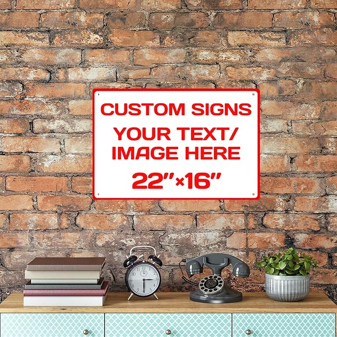 Custom Sign, Custom Sign for Business, Indoor/Outdoor use. 16 * 22 Inches - Image 6
