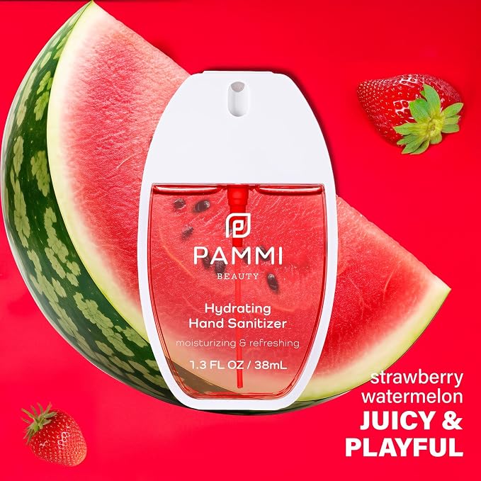 PAMMI Power Mist Hydrating Hand Sanitizer Spray, Portable Travel Size Pocket - Image 9
