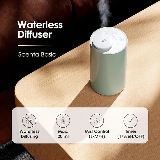 Waterless Diffuser for Essential Oil, Battery Operated Nebulizer, 0.7 Fl.Oz./ - Image 2