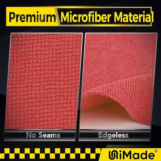 Shop Towels, 100 Pack Commercial Grade Work Rags Microfiber Towels - Image 2