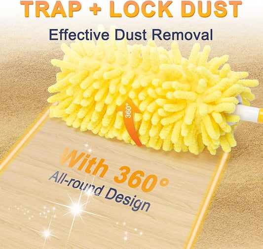 KeFanta Reusable Duster Refill for Swiffer, 360° Heavy Duty Duster Refills 8Pcs - Image 2
