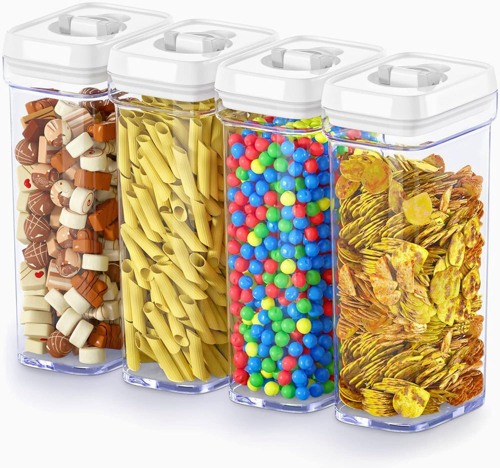 DWËLLZA KITCHEN Airtight Food Storage Containers – 4 Piece set Air Tight Pantry