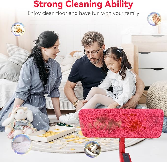 16.5 inch Microfiber Mop Pads for Rubbermaid Reveal Spray Mop and Any 16.5" - Image 7