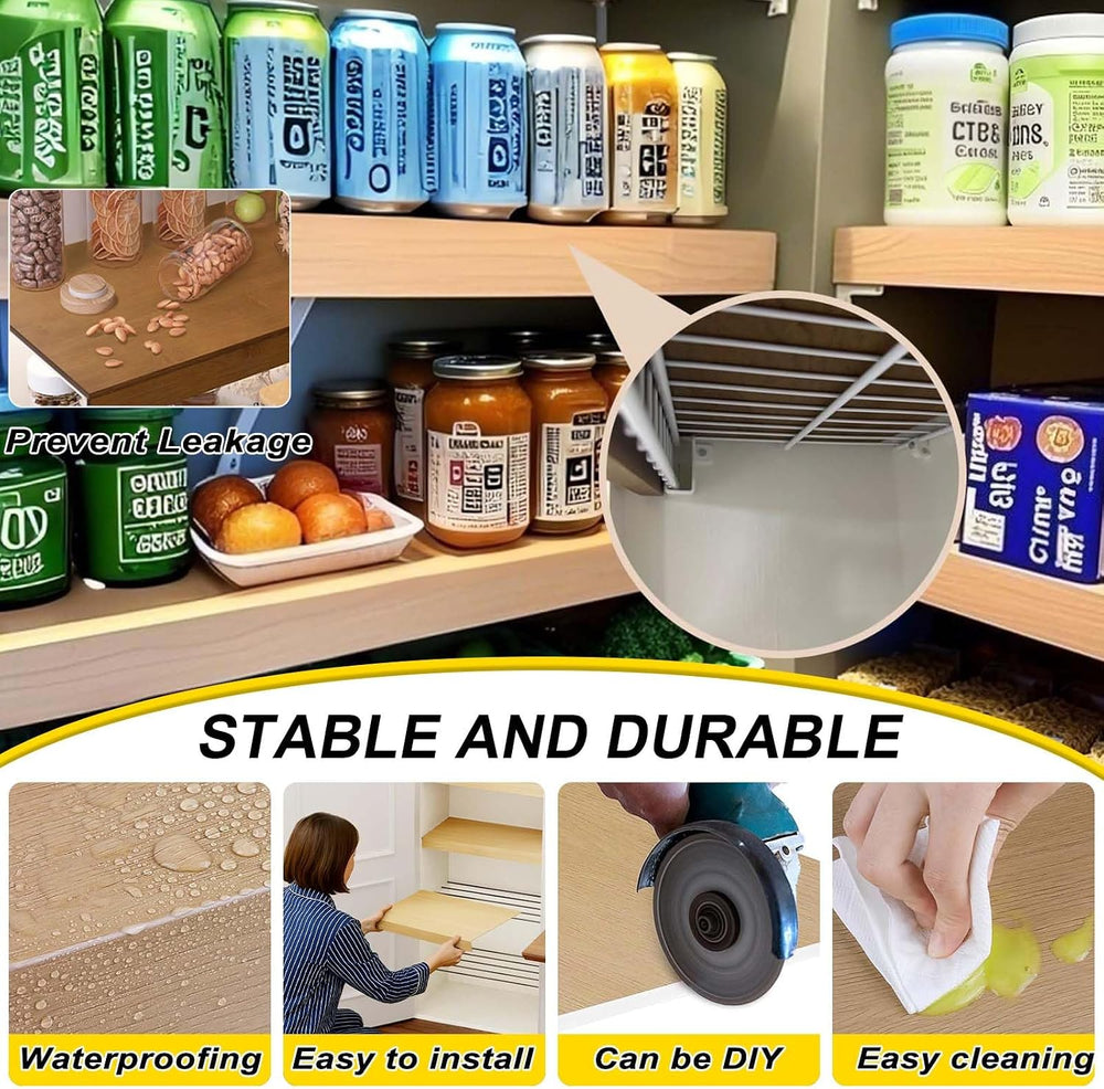 Custom Size 5PCS Wire Shelf Covers for Pantry, Preventing Leakage of Items &a...
