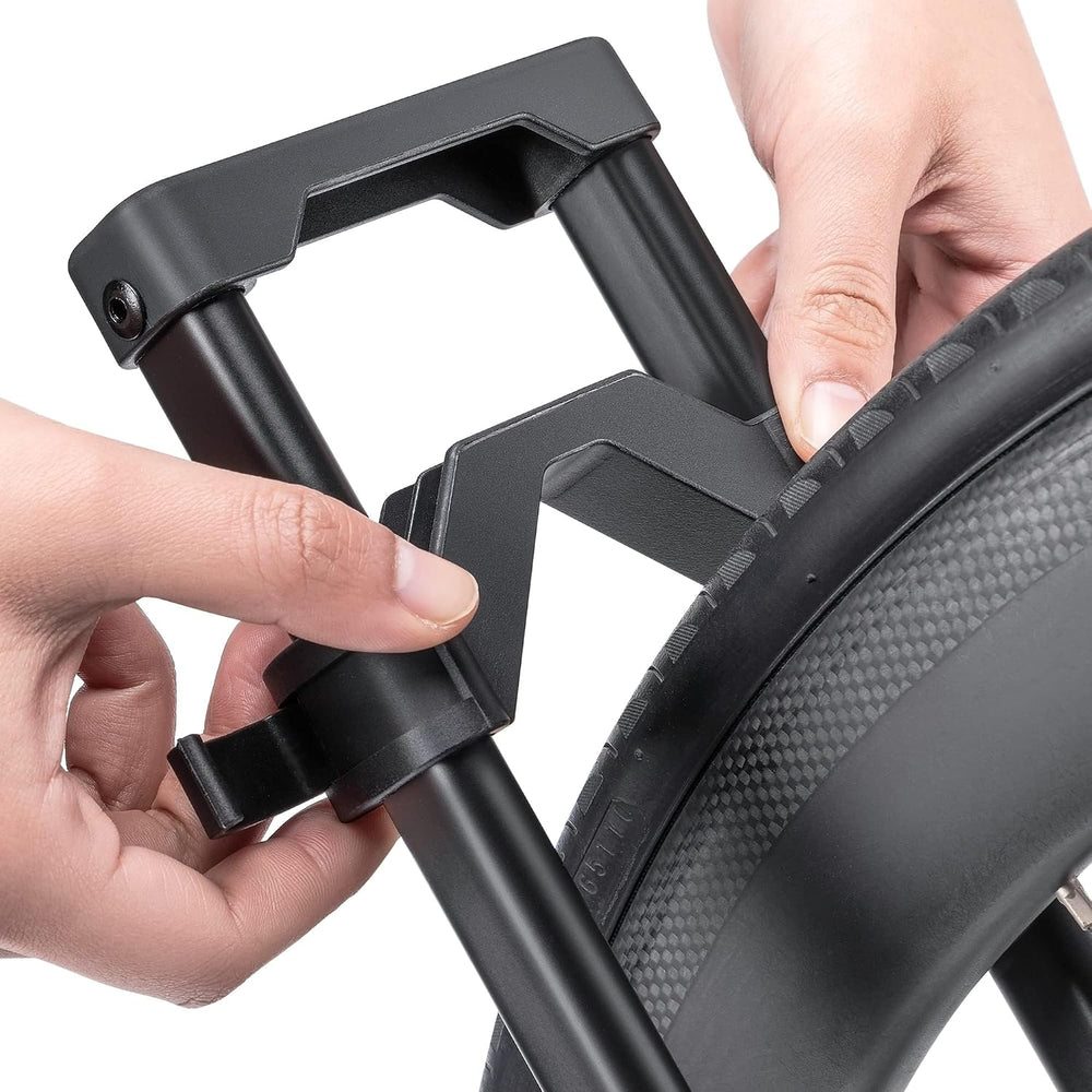 CHEPARK Bike Floor Stand Rack- Indoor Bike Stand for Garage/Home - Bike Stora...