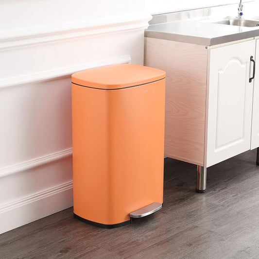 happimess HPM1006K Connor Rectangular 13.2-Gallon Trash Can - Image 2