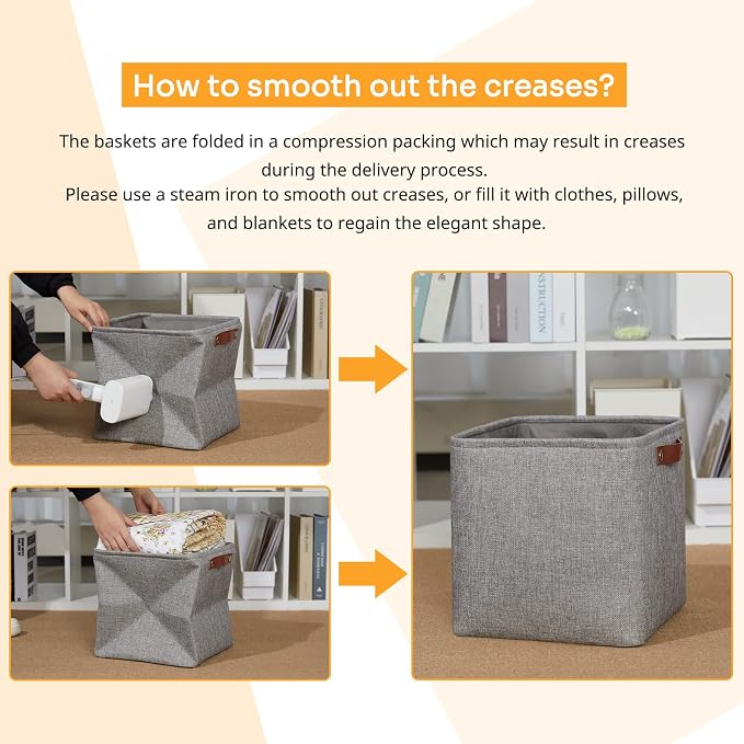 DULLEMELO Square Storage Cubes Baskets - Image 7