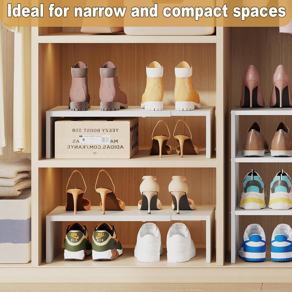 X-cosrack 3-Tier Shoe Rack for Closet, Shoe Organizer for Front Door Entrance...