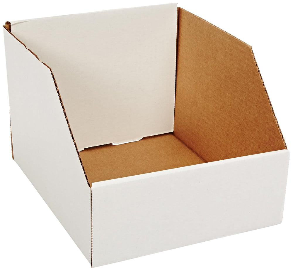 Box USA Storage Bins, 10x12x8 Inch, Medium, 25-Pack