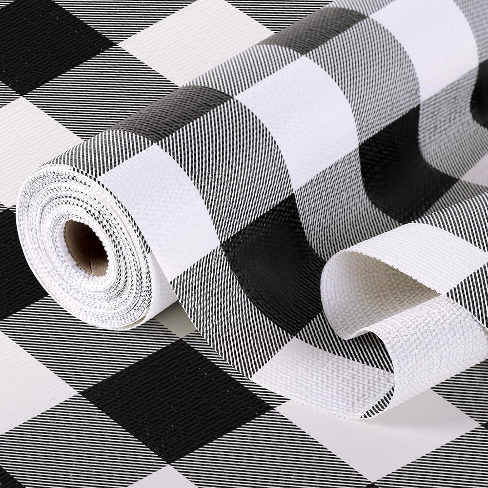 Shelf Drawer Liners for Kitchen Cabinets Non-Adhesive Black 11.8In x 30FT