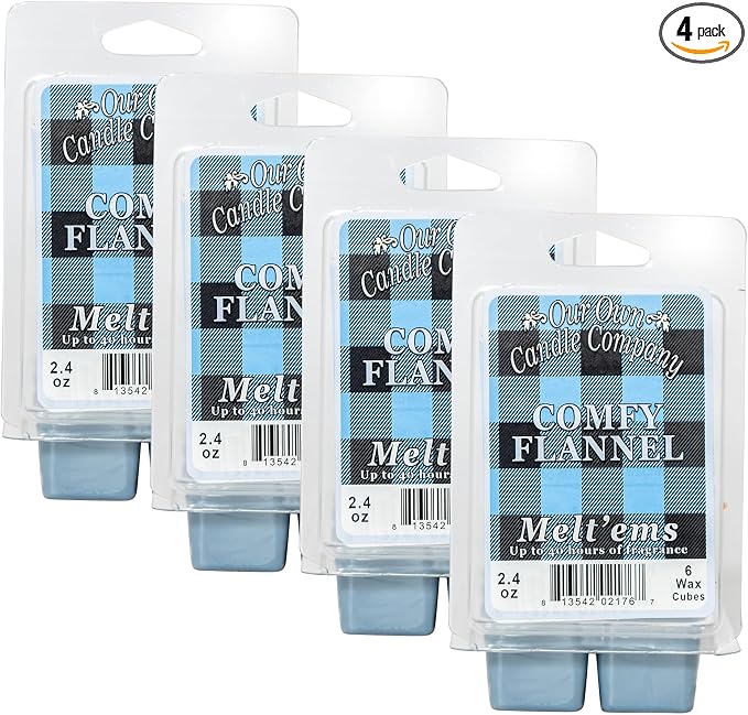 Our Own Candle Company Premium Wax Melt, Comfy Flannel Scent, Handmade in The by OurOwnCandleCompanycandles